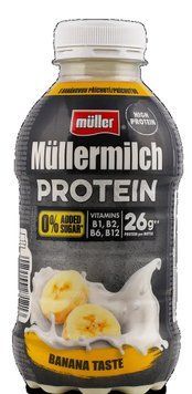 Протеиново молочный напиток банан Muller 400мл. 02801-2 фото