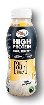 Протеиново-молочный напиток со вкусом ванили Pilos 330 мл. 02418 фото