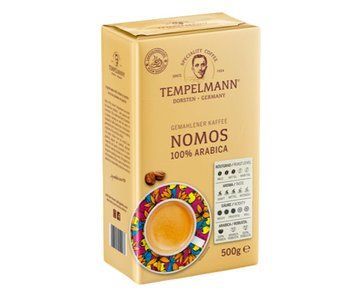 Кофе молотый Tempelmann Nomos 500 г 00230 фото