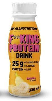 Протеиново-молочный напиток со вкусом банана F**king Protein Allnutrition 330мл. 03223 фото