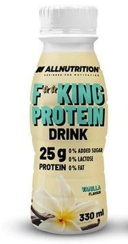 Протеиново-молочный напиток со вкусом ванили F**king Protein Allnutrition 330мл. 03223-1 фото