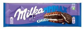 Шоколад молочний Oreo Milka MAX 300г. 00487-1 фото