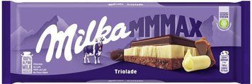 Шоколад 3 види шоколаду Milka Triolade 280г. 00487-3 фото