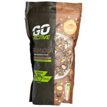 Протеиновая гранола с шоколадом и курагой Go Active 200г. 01251-1 фото