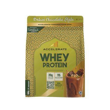 Протеиновая смесь со вкусом дубайского шоколада Whey Accelerate 500г. 03342-1 фото