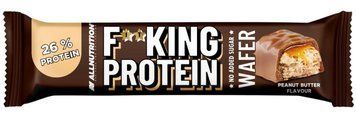 Протеиновый батончик арахисовая паста шоколад F**king protein Allnutrition 39г. 02282 фото